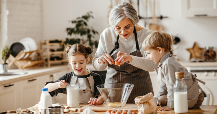 Baking Cupcakes with Grandchildren a Fun and Mentally Stimulating Activity for Grandparents